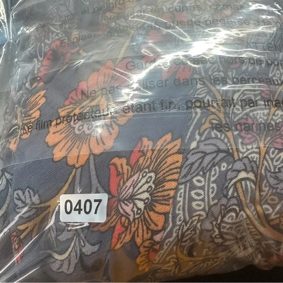 Aveology Floral Earth Angel Maxi Dress 22/24 Flare Sleeve Boho Southwestern - Picture 13 of 13